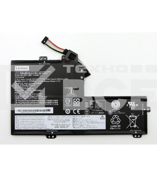 Аккумуляторная батарея для ноутбука Lenovo S540-15IWL GTX  11.4V 52.5Wh Orig