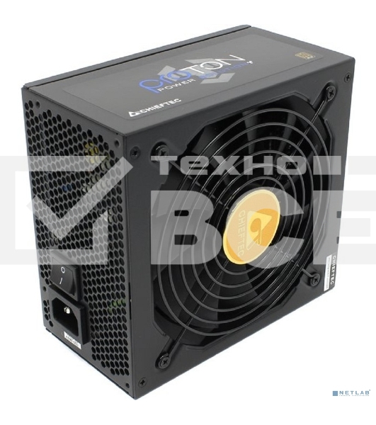 Блок питания Chieftec Proton BDF-850C, 850Вт, 80 PLUS Bronze, 140мм, модульный, черный