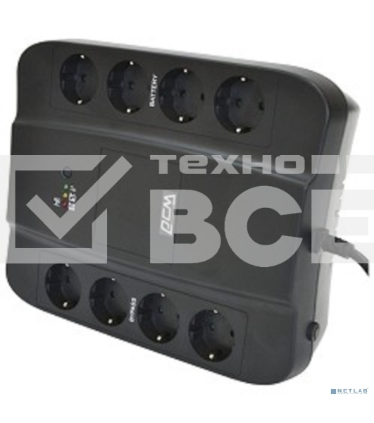 Источник бесперебойного питания Powercom Spider SPD-650U 390Вт 650ВА черный