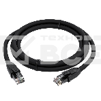 Патч-корд PROF прямой 3.0m, UTP медь кат.6, че, 24 AWG, ethernet high speed 10 Гбит/с, RJ45, T568B, GCR-52582, фото4