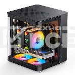 Корпус без блока питания Корпус JONSBO TK-1 Black 2.0 MATX без БП, mini-ITX, micro-ATX, черный, фото5