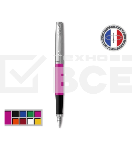 Ручка перьевая Parker Jotter Originals F60 (2096860) Magenta M сталь нержавеющая блистер
