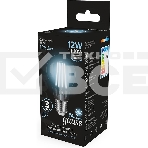 Лампа Gauss Filament А60 12W 1250lm 4100К Е27 LED 1/10/40, фото10