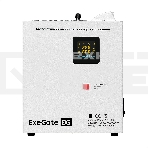 Стабилизатор напряжения настенный ExeGate Master AV-20000M (20000ВА, вход 140-260В, цветной дисплей, выход 220В±8%, КПД 98%, 5 уровней защиты, задержка, усиленный метал.корпус, 1*Schuko+клем.колодка, RTL), фото3