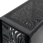 Компьютерный корпус без блока питания HSPD M530, Mesh Mid Tower, Black, TG, 0.4 SPCC, no fans ATX, mATX, mITX 155/290/200mm 2x2.5', 2x3.5', 7xPCI 1xUSB-A 3.0, 2xUSB-A 1.0 335x193x445mm, фото11