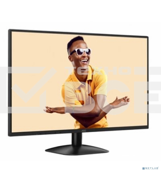 Монитор 27' AOC 27B31H IPS 1920x1080, 120 Гц, 4 мс (1 мс MPRT), 16:9, 300 кд/м², VGA, HDMI 1.4, 3.5 Jack, динамики (2x2 Вт), HDR10, Adaptive-Sync, черный