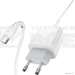 Зарядное устройство Hoco 18Вт, 3А, QC3.0, 1xUSB + кабель USB/Type-C, CS12A, белый, блистер, фото8