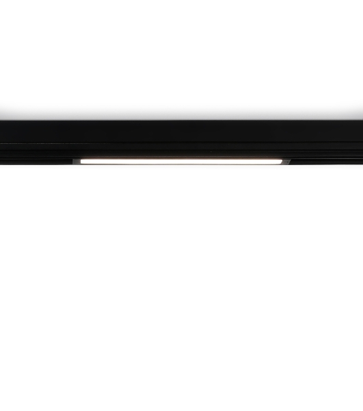 Светильник светодиодный трековый для шинопровода Magnetic Ambrella light GL1660 BK черный IP20 15W 4200K 220V 120° 342*25*42 (Без ПДУ)