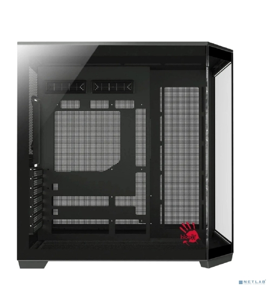 Компьютерный корпус Bloody BD-CC109 черный без БП ATX 10x120мм 2xUSB3.0 audio