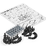 Шкаф телекоммуникационный 19' настенный 15U ExeGate EC-WM-15U.450.M.BLACK (19”, 15U, 600x450x769mm (ШхГхВ), передняя дверь металл, съемные боковые панели, пыле- и влагозащита IP23, черный RAL 9004, 2 коробки), фото3