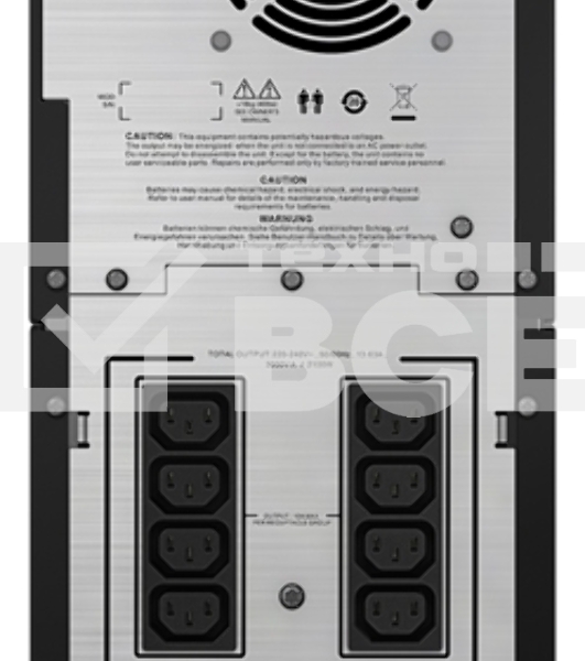 Источник бесперебойного питания APC Smart-UPS C SMC3000I 2100Вт 3000ВА черный