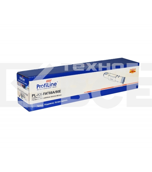 Картридж Тонер-туба PL-KX-FAT88A7 для принтеров Panasonic KX-FL403RU/KX-FL-C413RU/KX-FLC418RU/KX-FL423RU/KX-FL401/KX-FL402/KX-FL403/KX-FLC411/KX-FLC412/KX-FLC413/KX-FL-C418/KX-FL421/KX-FL422/KX-FL423 2000 копий ProfiLine