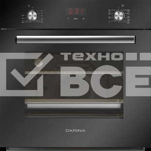 Духовой шкаф электрический Darina 2V5 BDE 112 708 B черный, встраиваемый