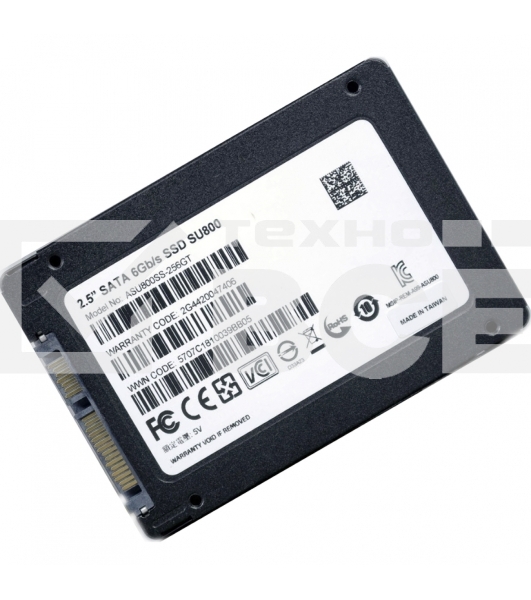 Накопитель SSD ADATA SU800, 256Gb, SATA III, 2.5