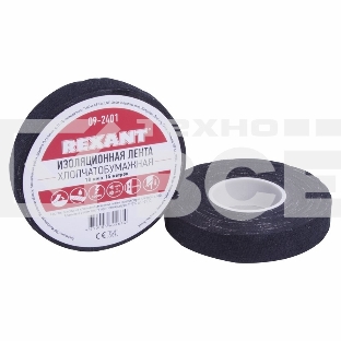 Изолента ХБ Rexant 18 х 0,35 мм, (ролик 15 м)