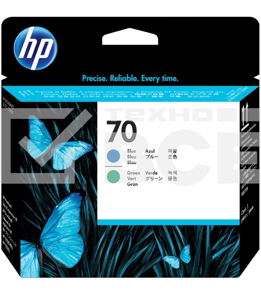 Печатающая головка HP C9408A cyan/green DJ Z2100/Z3100 PS Pro B9100