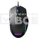 Мышь проводная GMNG XM003 черный, 32000 dpi, USB, кнопки - 10, фото 1