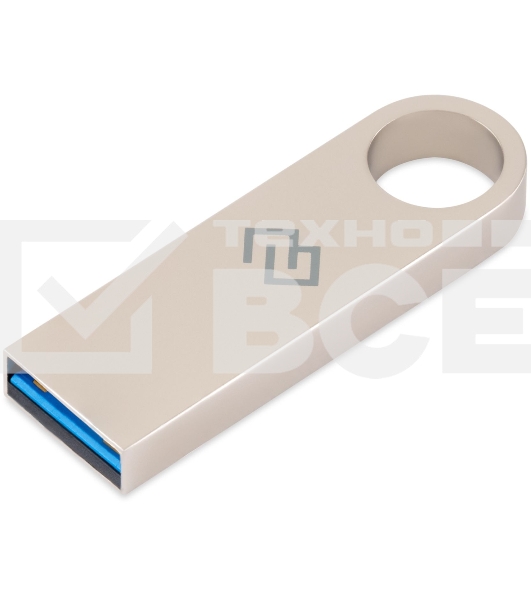 Флеш диск Digma 64GB DRIVE3 DGFUL064A30SR USB3.0 серебристый
