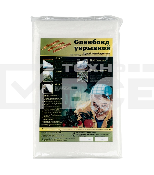 Укрывной материал СУФ60 / 1,6 х 10, белый Россия