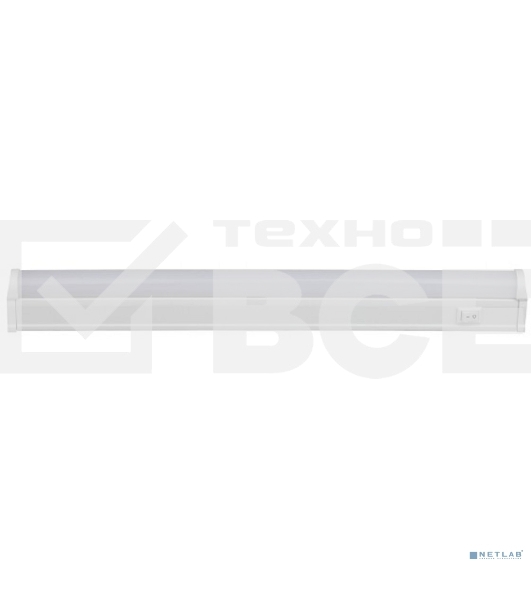 Светодиодный светильник линейный ЭРА LLED-01-04W-6500-W длина 310 мм