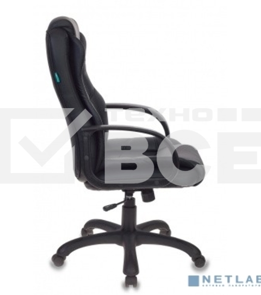 Кресло руководителя Бюрократ CH-839/BLACK черный Пегас искусственная кожа