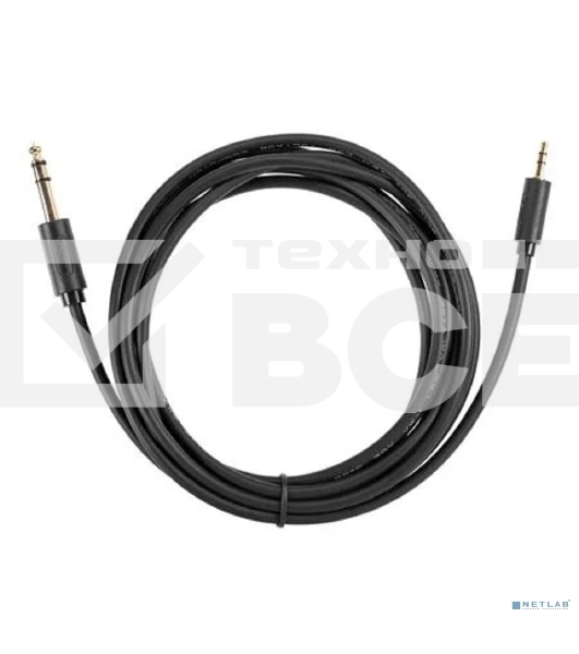 Кабель-адаптер 3.5ST(M)/6.35 ST(M), 3м, Telecom PRO <TAV6165-3M>