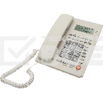 Телефон проводной Ritmix RT-420 белый/серый, фото5