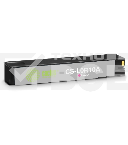 Картридж струйный Cactus CS-L0R10A (981X) пурпурный пигментный (150 мл) для HP PageWide 556dn Enterprise/586dn