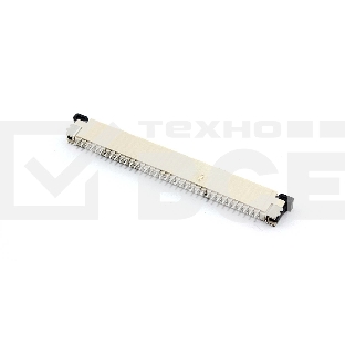 Разъем FPC  Half Coverage Bottom Contact 1.0K-BX-36PWB 36 pin высота 2мм шаг 1мм