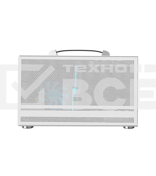 Компьютерный корпус PCCooler I100 PRO MESH WH, Mesh Compact, белый, SPCC, no fans ITX 60/300/SFX PSU support; 1x2.5