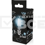 Лампа Gauss Filament А60 12W 1250lm 4100К Е27 LED 1/10/40, фото9