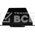 Вытяжка встраиваемая Kuppersberg INLINEA 52 Black, ширина 52 см, отвод/рециркуляция, 850 м3/час, электронное сенсорное управление, таймер, пульт ДУ, 3 скорости, светодиодное освещение 2х3,5 Вт, металлический жироулавливающий фильтр, угольный фильтр С6С (о, фото5