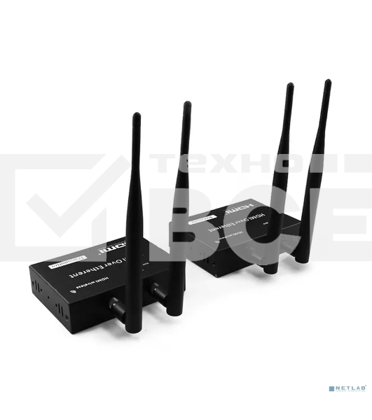 HDMI беспроводной удлинитель ORIENT VE057, до 200 м WiFi HDMI Extender (Tx+Rx), HDMI 1.3, 1080p@60Hz, HDCP1.2, передача ИК сигнала управления (датчики в комплекте), (31367)