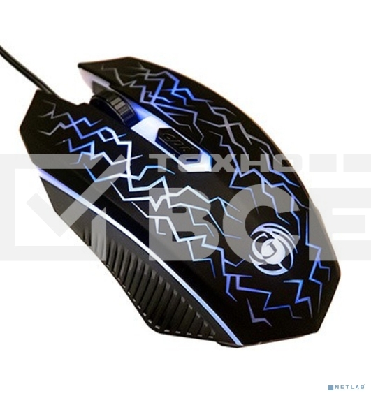 Мышь проводная Dialog Gan-Kata MGK-08U черный, 1600 dpi, USB, кнопки - 4