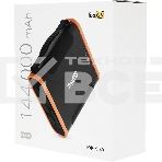 Электростанция портативная TopON TOP-X150 148000mAh 5A QC3.0/PD3.0 4xUSB солн.бат. черный/оранжевый (103764), фото6