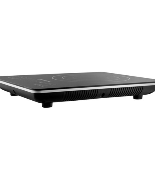 Плита настольная электрическая BRAYER BR2800 черный, 2.2 кВт, индукция, конфорки - 1, стеклокерамика, сенсор
