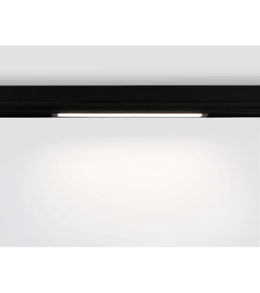 Светильник светодиодный трековый для шинопровода Magnetic Ambrella light GL1660 BK черный IP20 15W 4200K 220V 120° 342*25*42 (Без ПДУ)