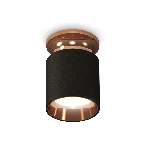 Светильник Ambrella Light XS6302181 SBK/PPG черный песок/золото розовое полированное MR16 GU5.3 (N6906, C6302, N6114), фото4