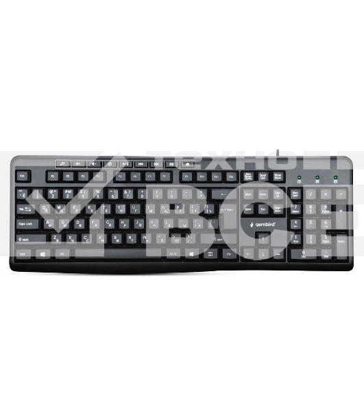 Клавиатура Gembird KB-8440M проводная, USB, чёрный