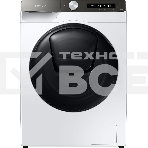 Стирально-сушильная машина Samsung WD80T554CBT/LD белый, загрузка фронтальная 8 кг, 1400 об/мин, класс: A, фото 1