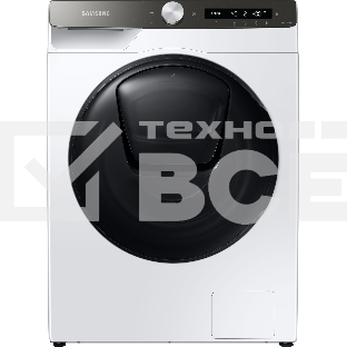 Стирально-сушильная машина Samsung WD80T554CBT/LD белый, загрузка фронтальная 8 кг, 1400 об/мин, класс: A
