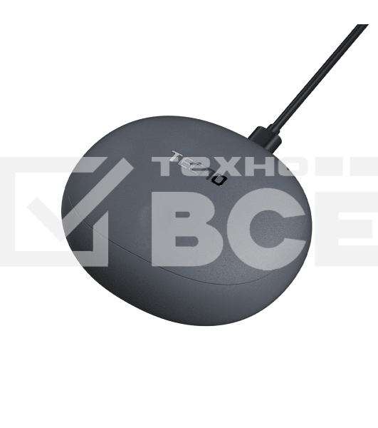Беспроводные Bluetooth наушники Tecno TU01 серый/grey