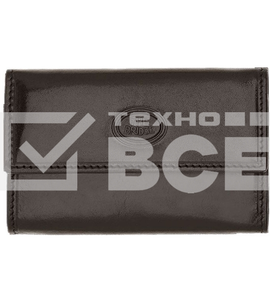 Ключница The Bridge Story Uomo 01801601/20, черный, натур.кожа