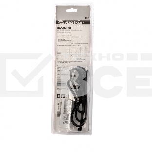 Паяльник Matrix пл.ABS, класс защиты 1, индикатор,медный наконеч. с долговеч. покрытием, 30W