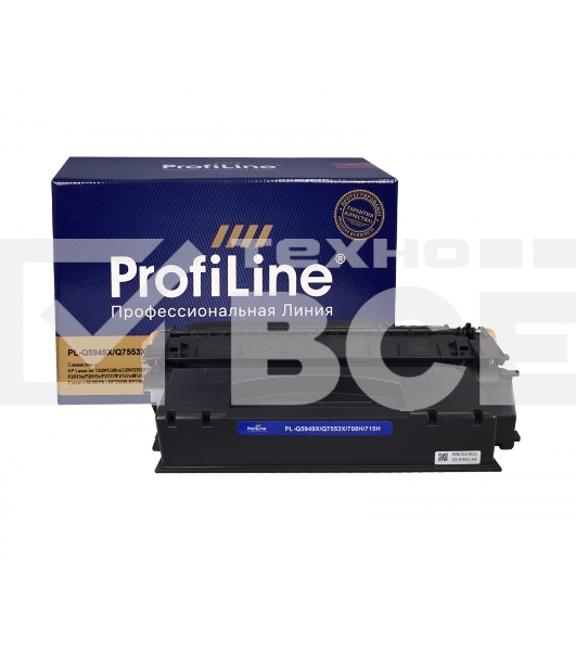 Картридж ProfiLine совместимый Q5949X/7553X/715H для HP 1320/3390/P2010/P2014/P2015/M2727/Canon LBP-3310/3370/3300 7000к PL