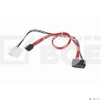 Кабель Gembird/Cablexpert Кабель Combo miniSATA , molex+SATA/miniSATA, 6pin+7pin, (длина инт-35см, пит-30см),(CC-SATA-C2), фото2