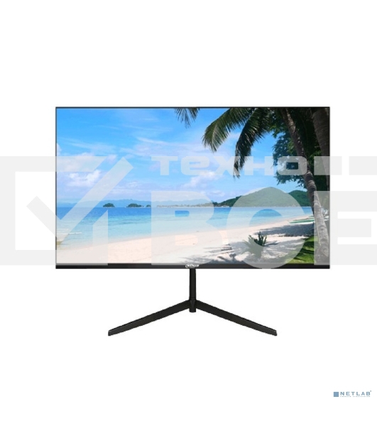 Монитор 22' Dahua DHI-LM22-B200 VA 1920x1080, 60 Гц, 5 мс, 16:9, 250 кд/м2, 1xHDMI, 1xVGA, черный