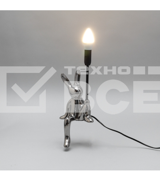 Светильник декоративный Rexant МОБИ Заяц хром