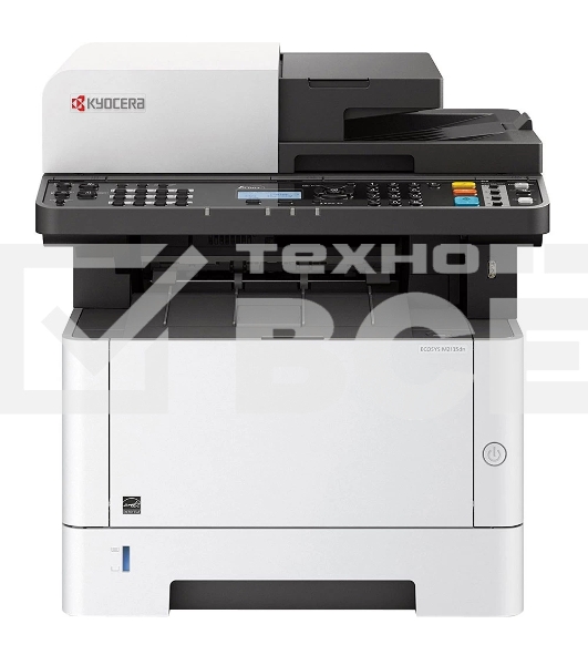 МФУ лазерный Kyocera Ecosys M2135dn (1102S03NL0), A4, ч/б, печ. до 35 стр/мин., скан. до 40 стр/мин (ч/б) 16 стр/мин. (цвет), 1200 x 1200 dpi (печать) 600x600dpi (скан.), USB, RJ-45