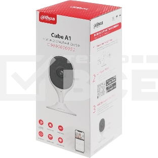 Компактная IP-видеокамера DAHUA DH-IPC-C5AP-0280B с Wi-Fi 2.4ГГц 5Мп, 1/3.2” CMOS, объектив 2.8мм, обнаружение людей, ИК 10м, микрофон, динамик
